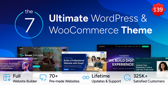 The7 – Ultimate WordPress Theme Toolkit